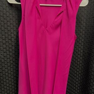 Anne Klein Pink Sleeveless Blouse